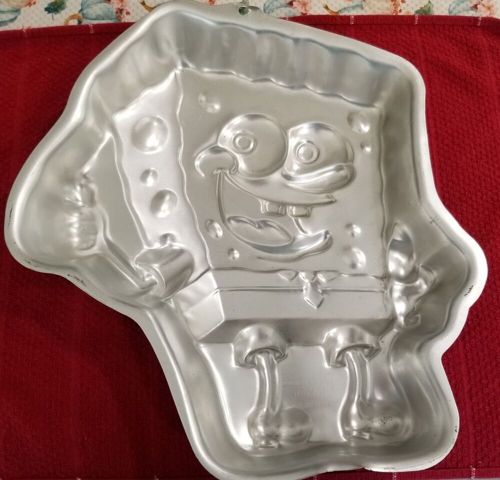 Wilton SpongeBob SquarePants Cake Pan 2002 #2105‑5130 Vintage Mold